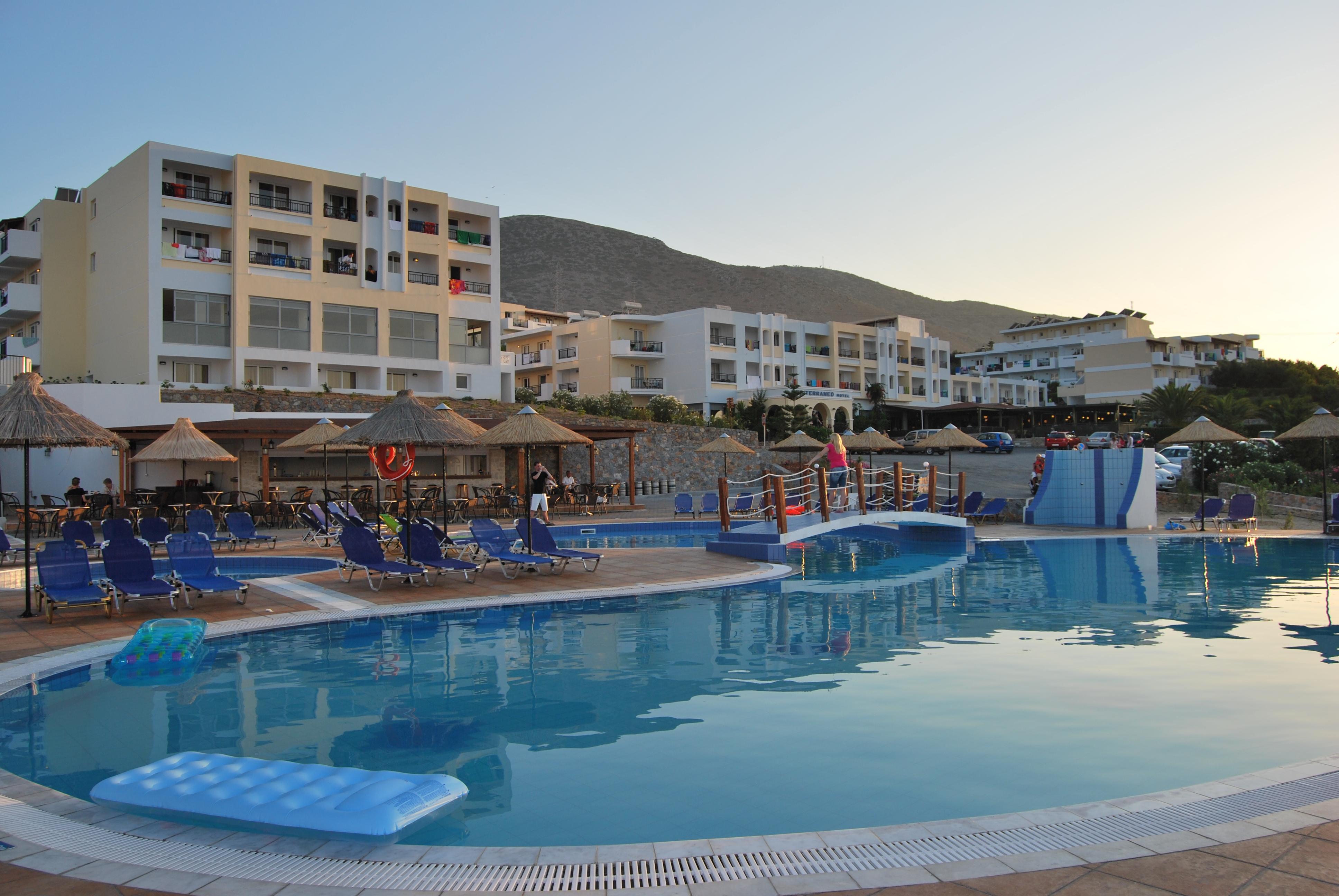 Mediterraneo Hotel Khersónisos Eksteriør bilde