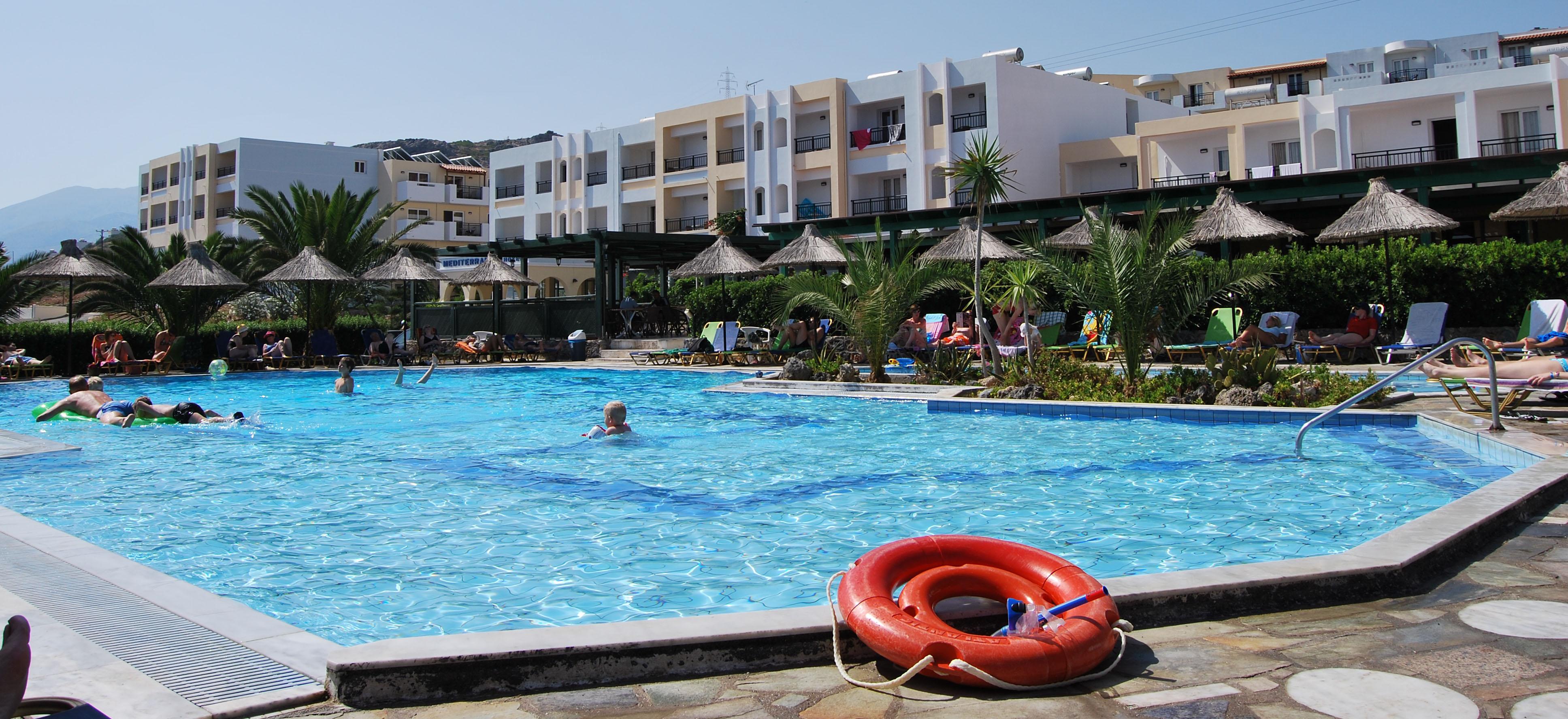 Mediterraneo Hotel Khersónisos Eksteriør bilde